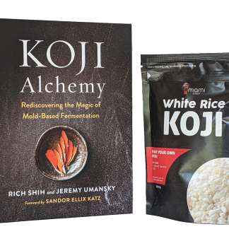 Koji alchemy book with Umami Chef Koji